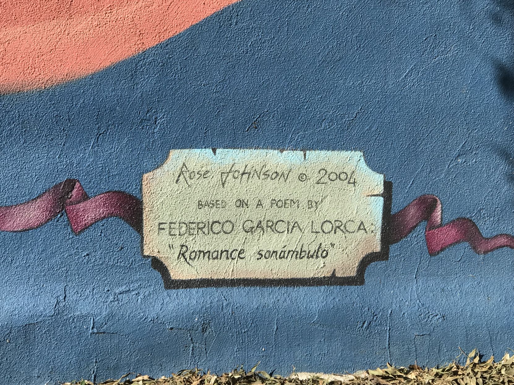 Rose Johnson Poem